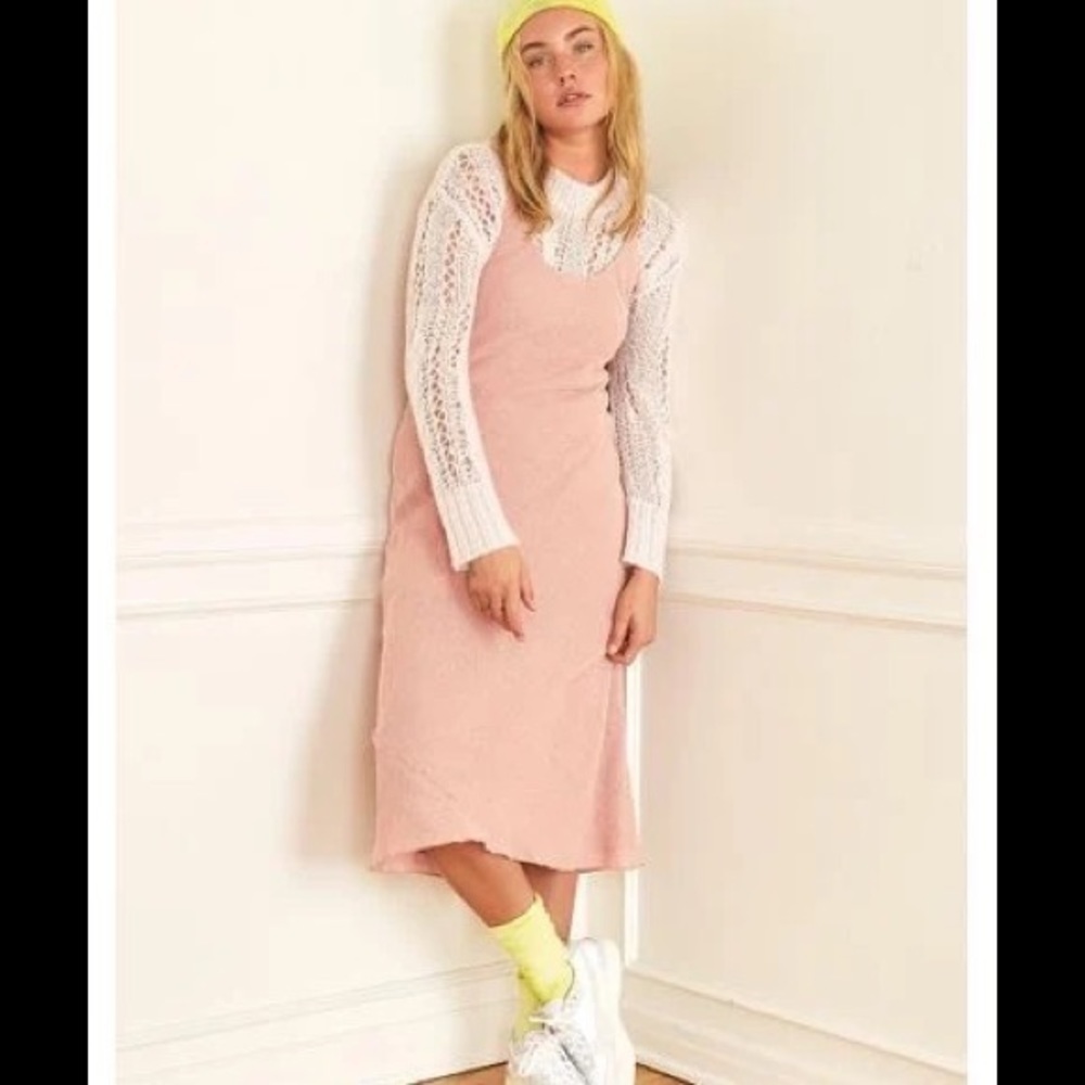 NWOT Free People A Winning Combo Dress only Small White